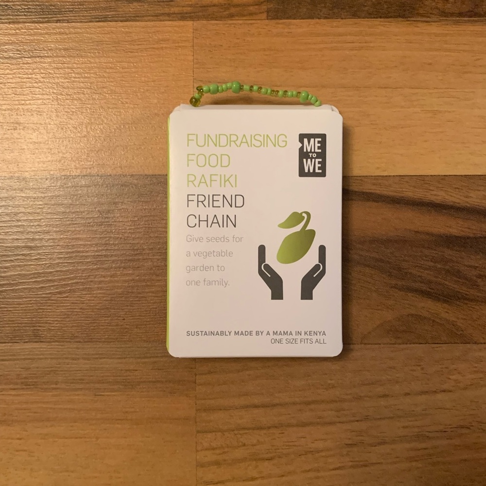 New Food Me To We Health Rafiki Friend Chain Green
